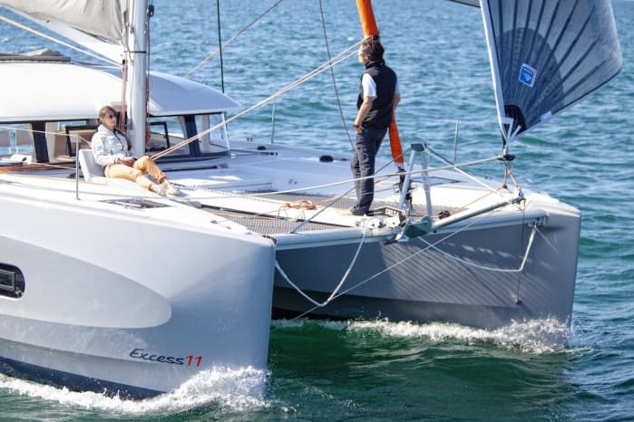 Catamaran Chartered Lunch Sail