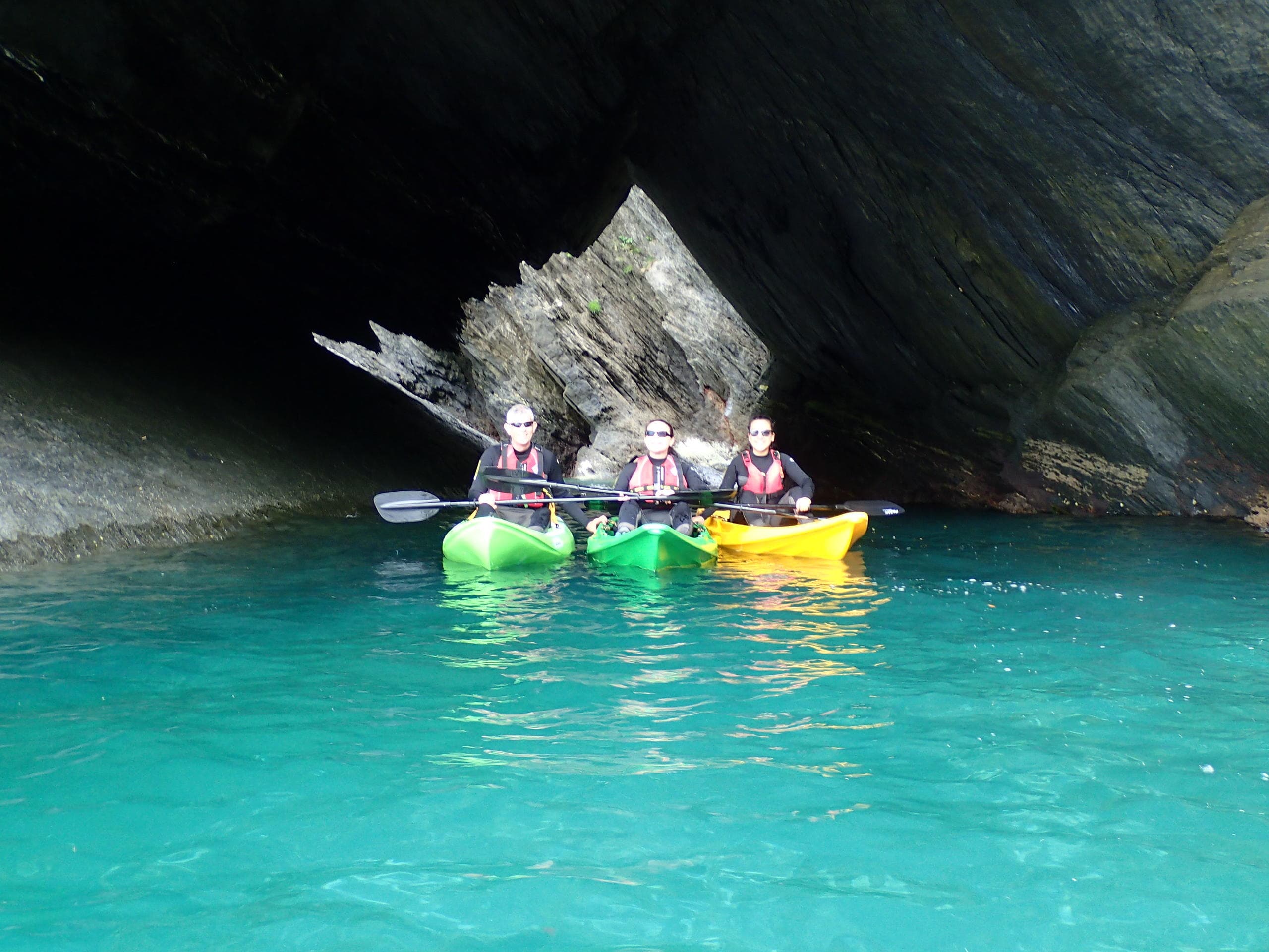 Beach and Cave Kayak Tour