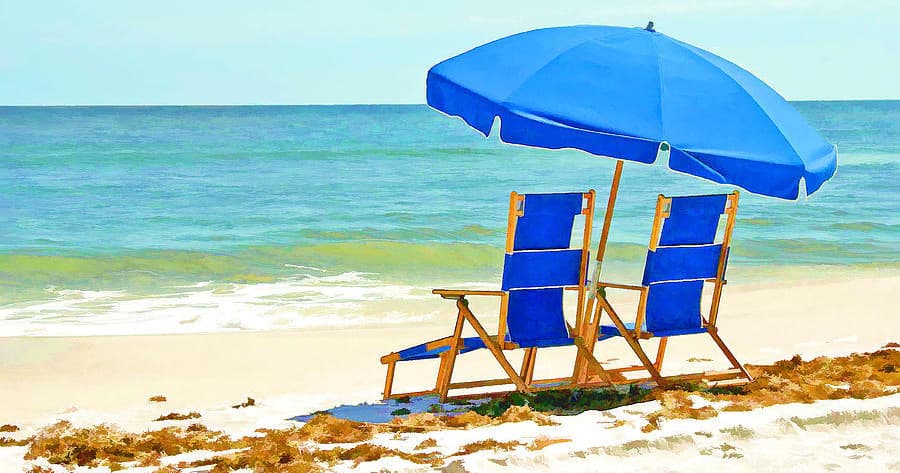 Seven Day Umbrella & Chair Rental