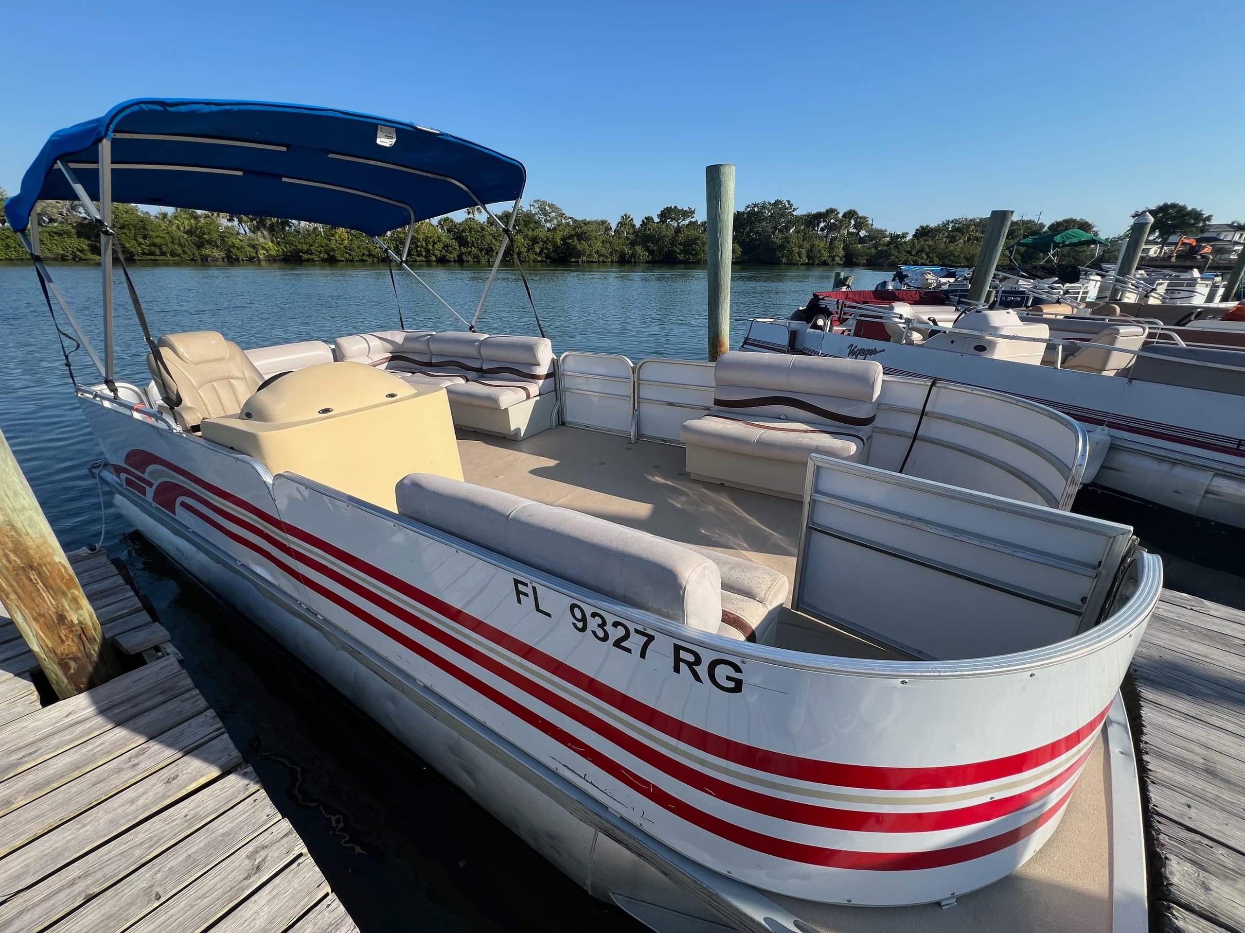 #3 21’ Striker 1- Pontoon - 60 HP