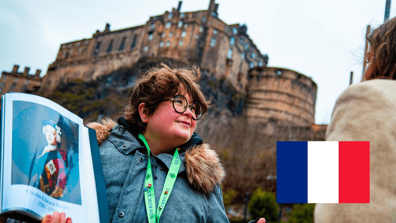 2h30 private tour: Discover Edinburgh’s Old and New Town secrets | French