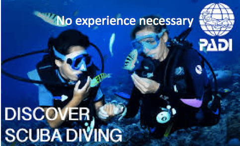 PADI Discover Scuba Diving Adventure
