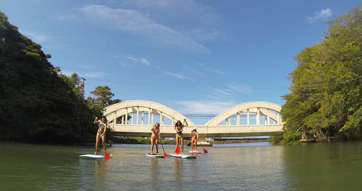 Group Paddelboarding Lessons