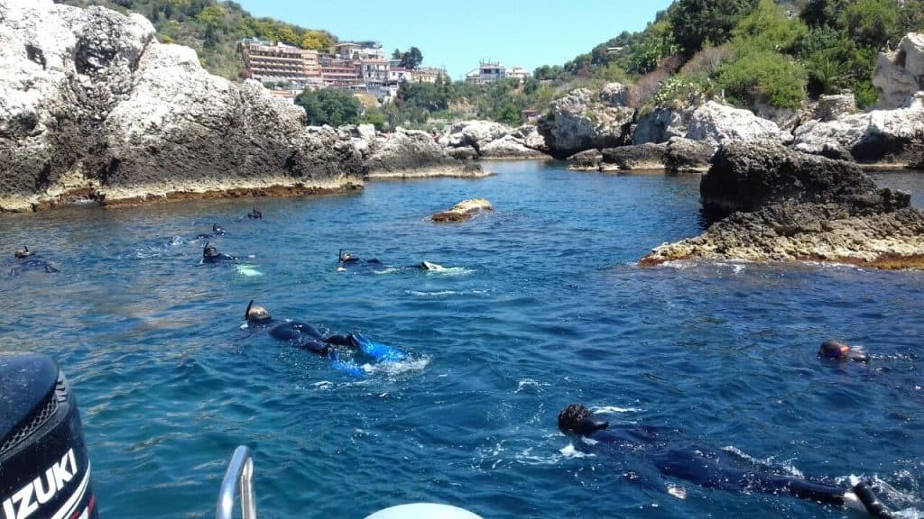 Snorkeling tour to Isola Bella Marine Park - 2,5 hours