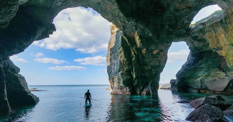 Cave Exploration Paddleboard Tour