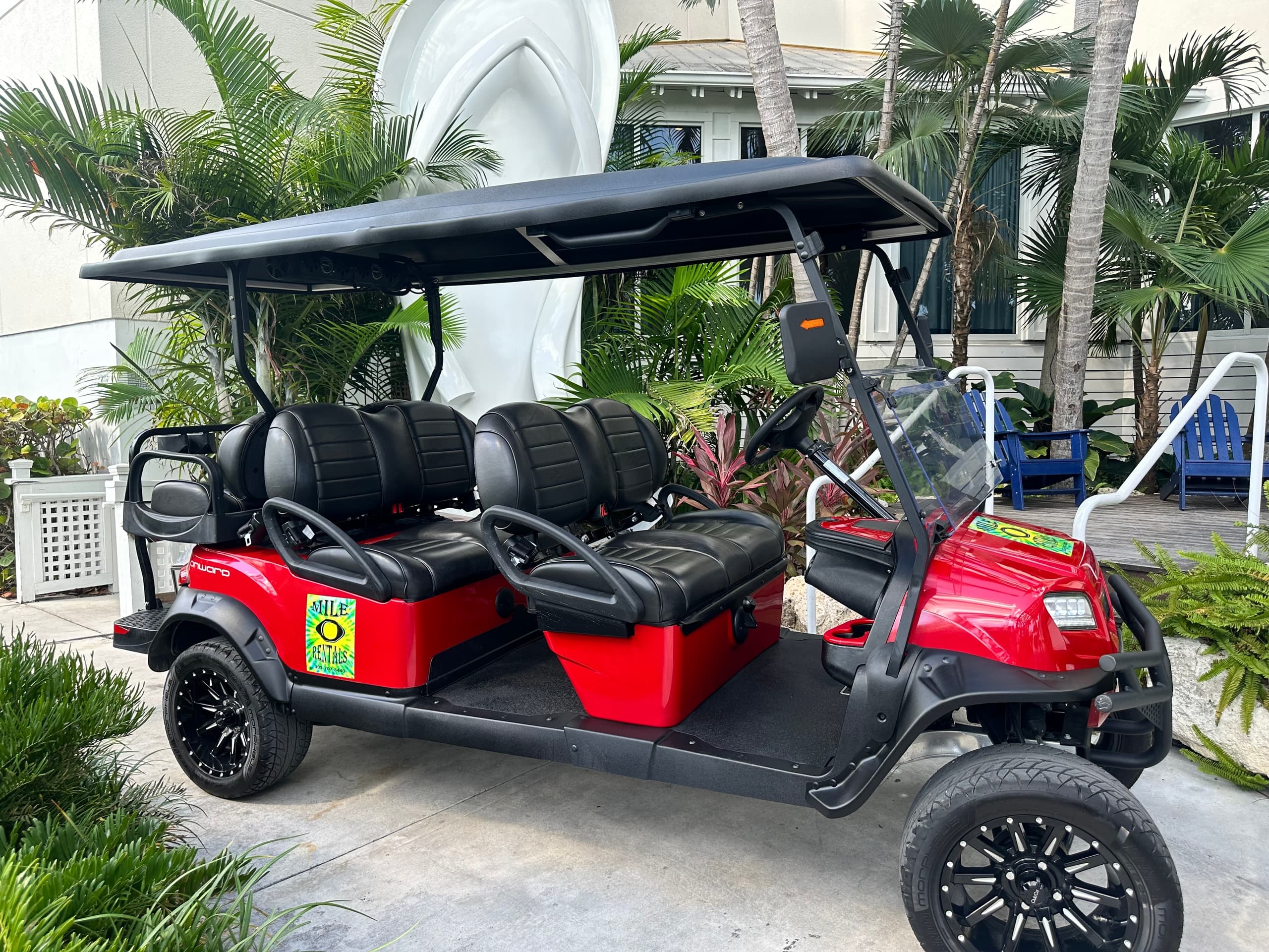 Premium 6 Passenger Gas Cart Rental