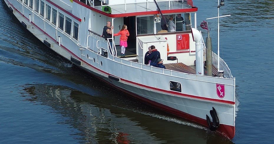 Hin- und Rückfahrt: Pier2 → Farge