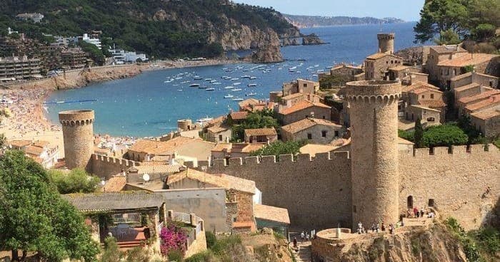 Costa Brava Coast Path Hiking & Tossa de Mar Private Tour