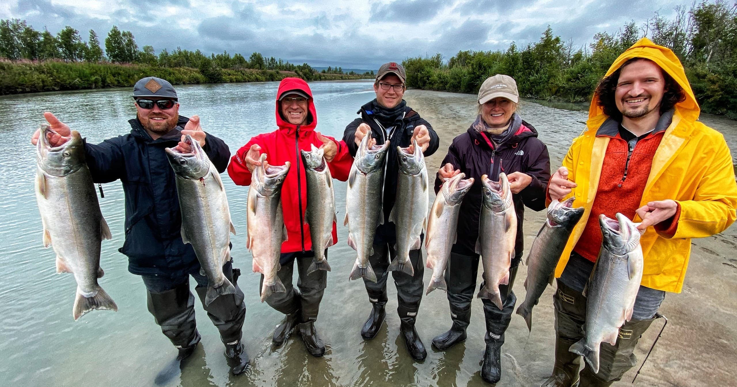 Fly Out Fishing: Kustatan Silver Salmon Fishing