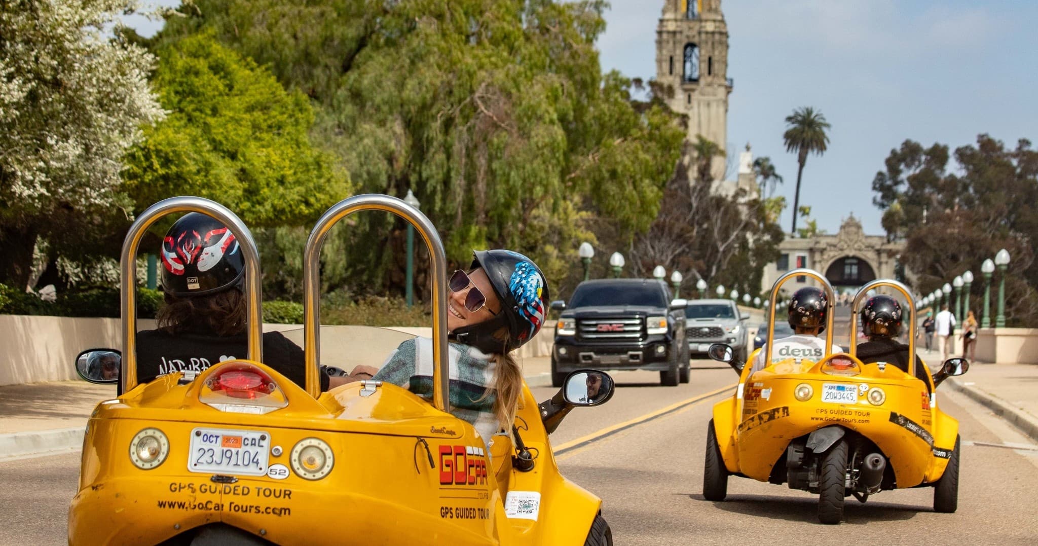 2 hr. GoCar Downtown + Balboa Park Tour