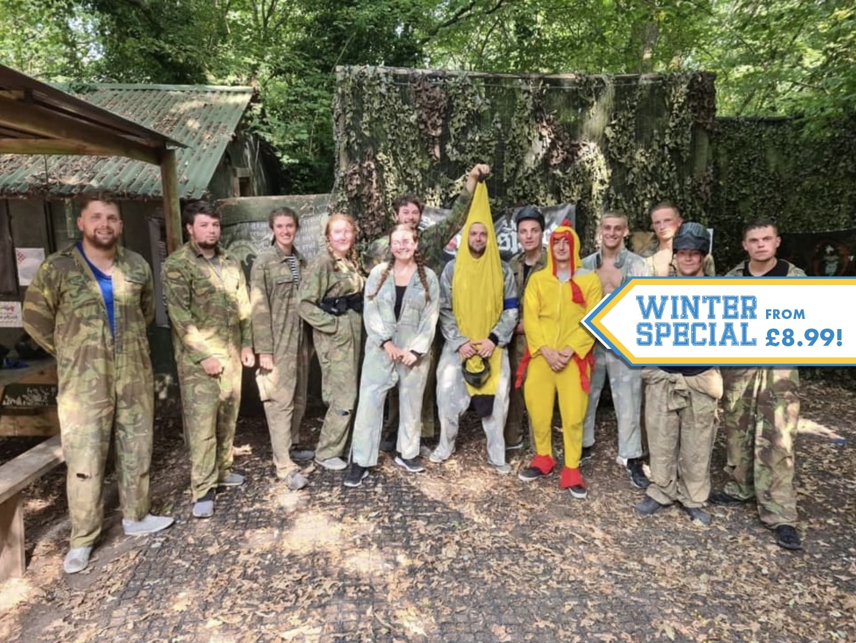 Half Day Paintball