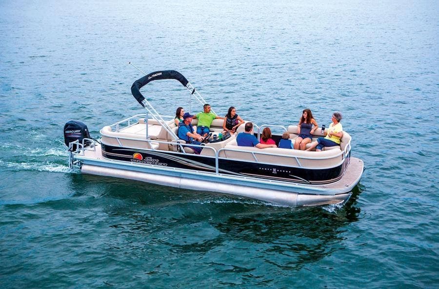 24' Sun Tracker Pontoon