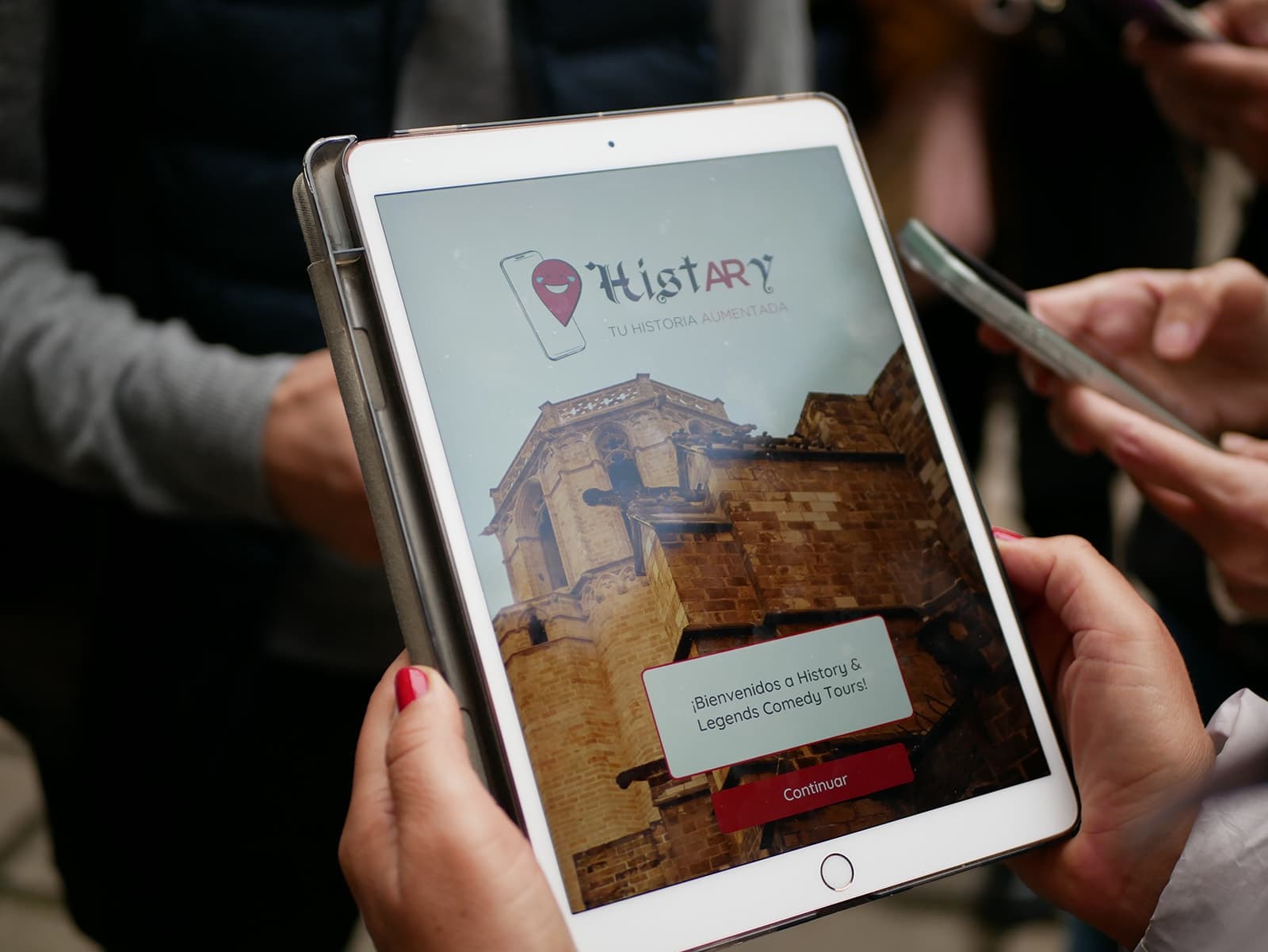 HistARy: Tour guiado por el Barrio Gótico con Realidad Aumentada