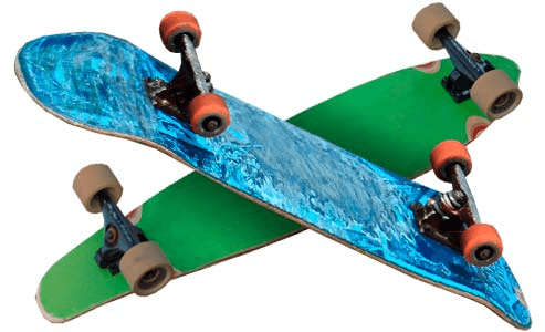 Skate- oder Longboard