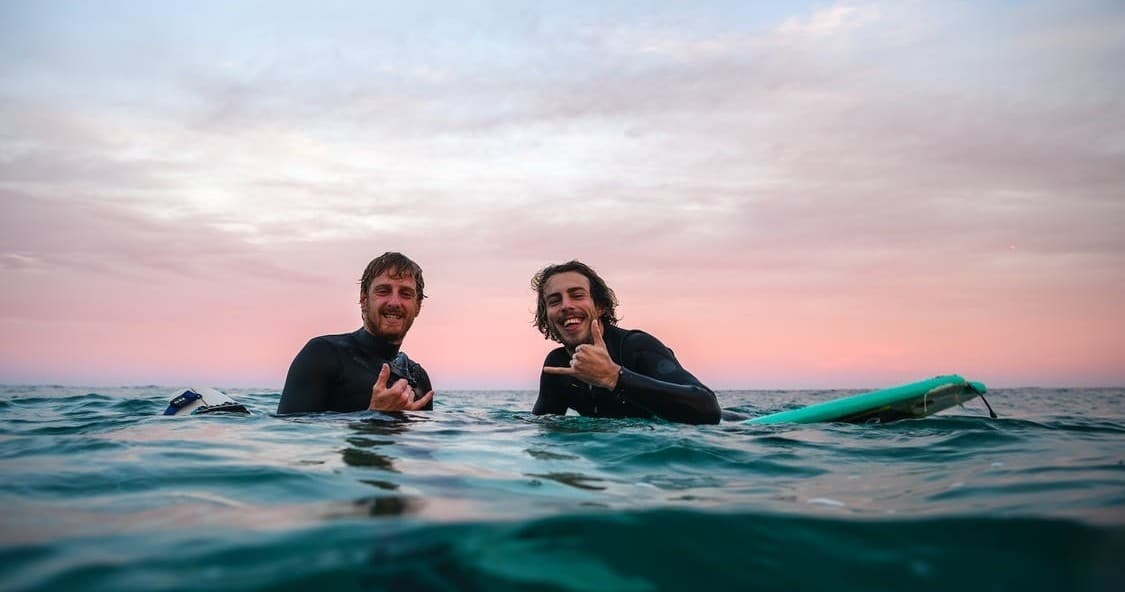 Meio dia de Surf