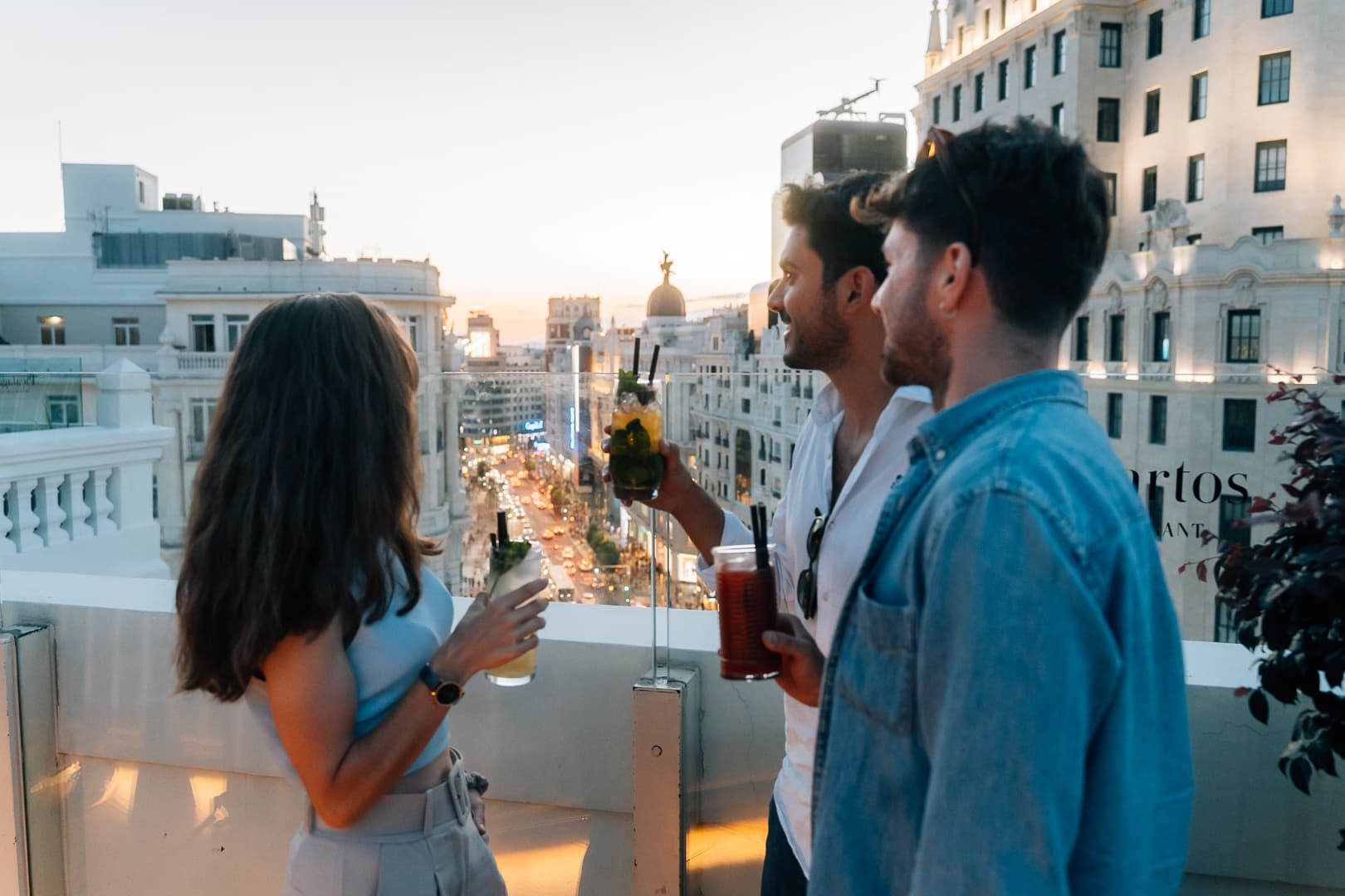 Madrid Local Tapas & Wine tour with Drinks & Views from Rooftop