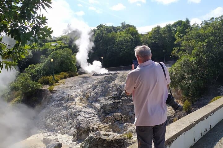 Full Day East Tour To Furnas Volcano, Tea Plantation & Hot Springs With Lunch