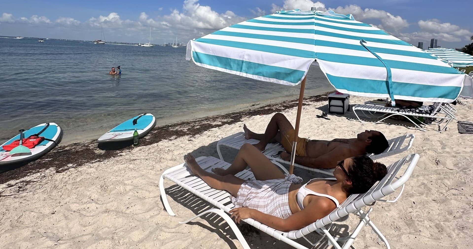 Beach Chair & Umbrella Package