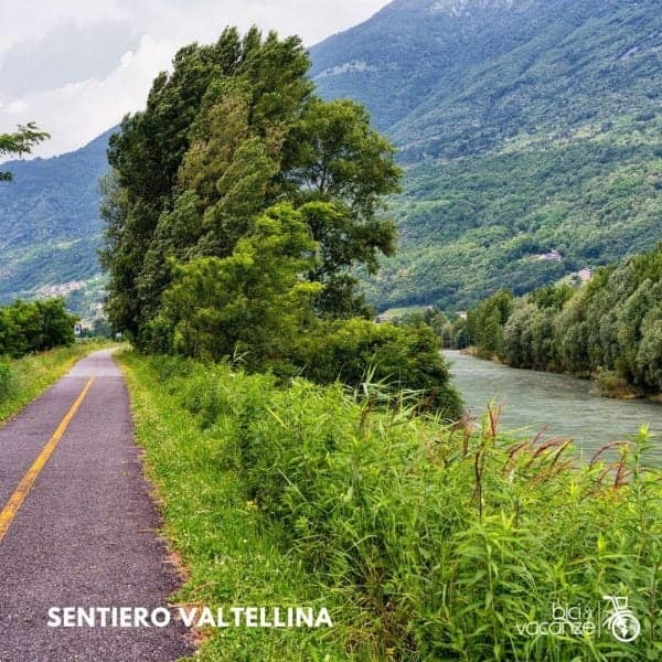 Dalle Alpi a Milano in bici lungo il sentiero Valtellina