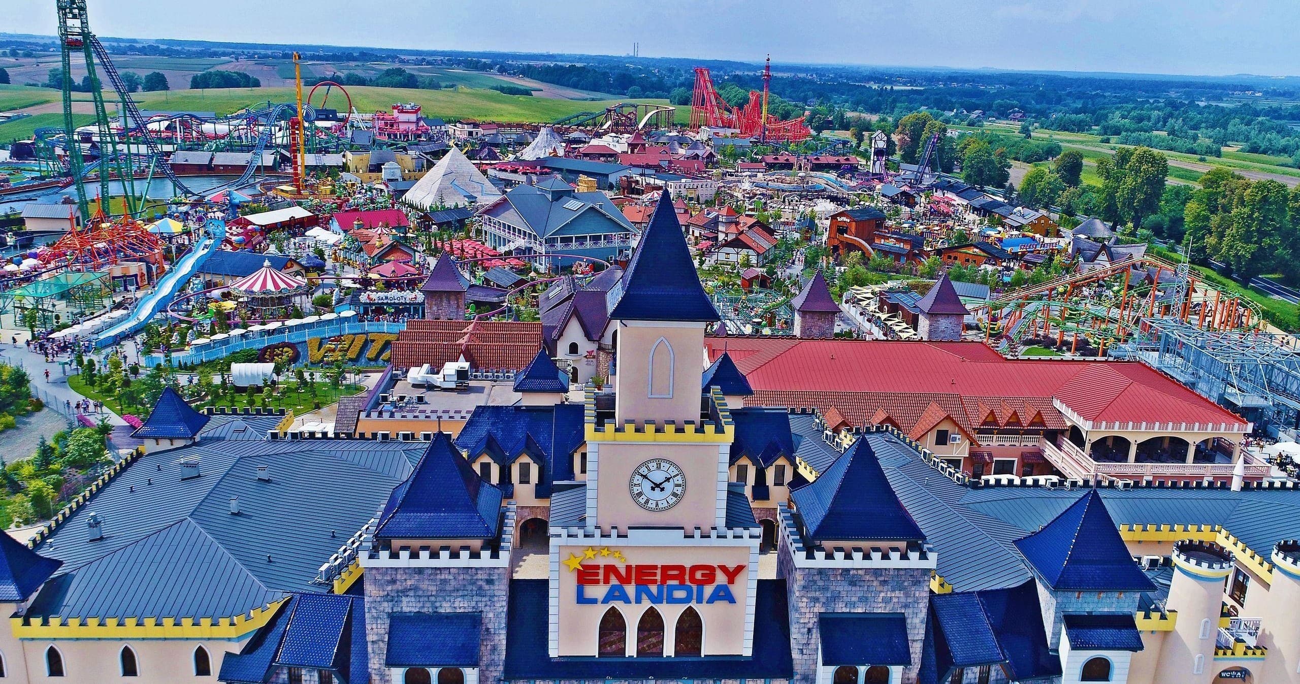 Energylandia Amusement Park Day Tour from Warsaw