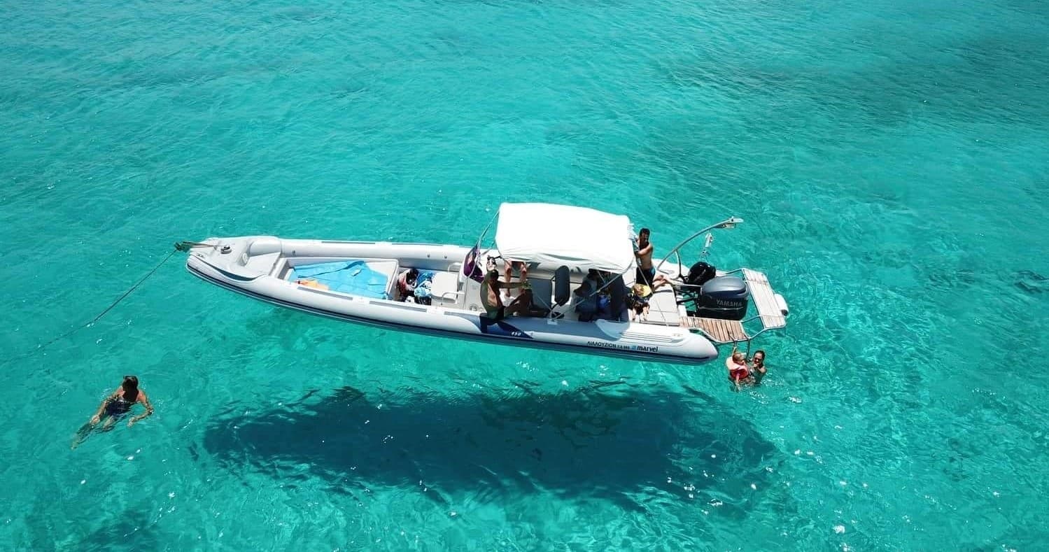 Boat Trip 300hp from Chania- Seitan Limani