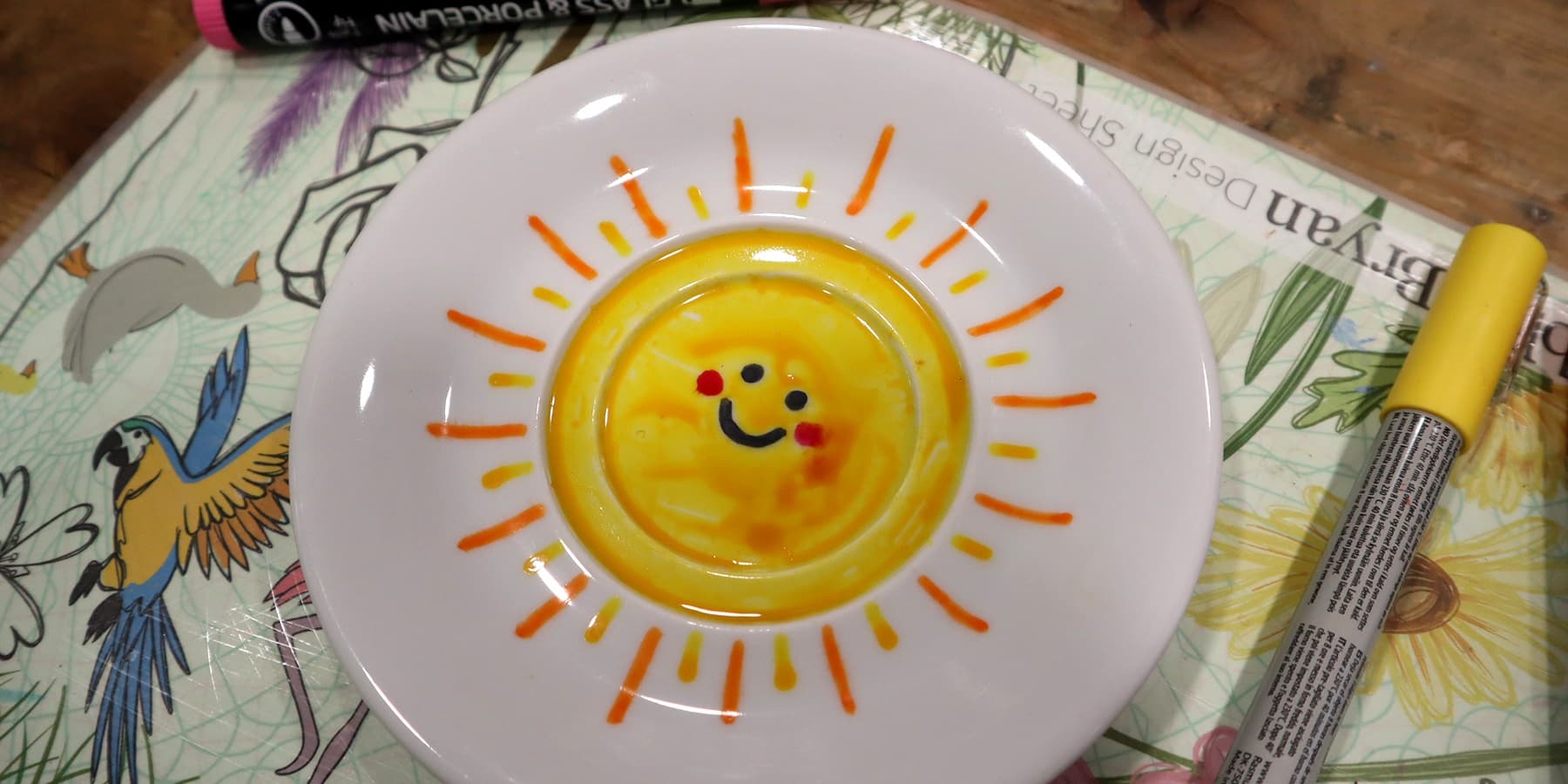 Children's Plate Painting Crafternoon @ Ruddington Village