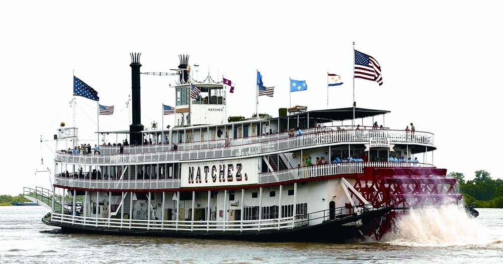 Daytime Jazz Cruise w/ Lunch: 12:15pm - 1:15pm Lunch aboard Steamboat Natchez