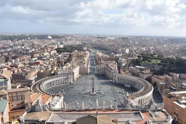 St. Peter’s Basilica, Papal Tombs and Dome