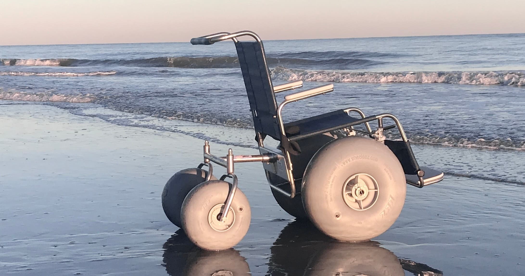 DeBug Platinum Beach Wheelchair