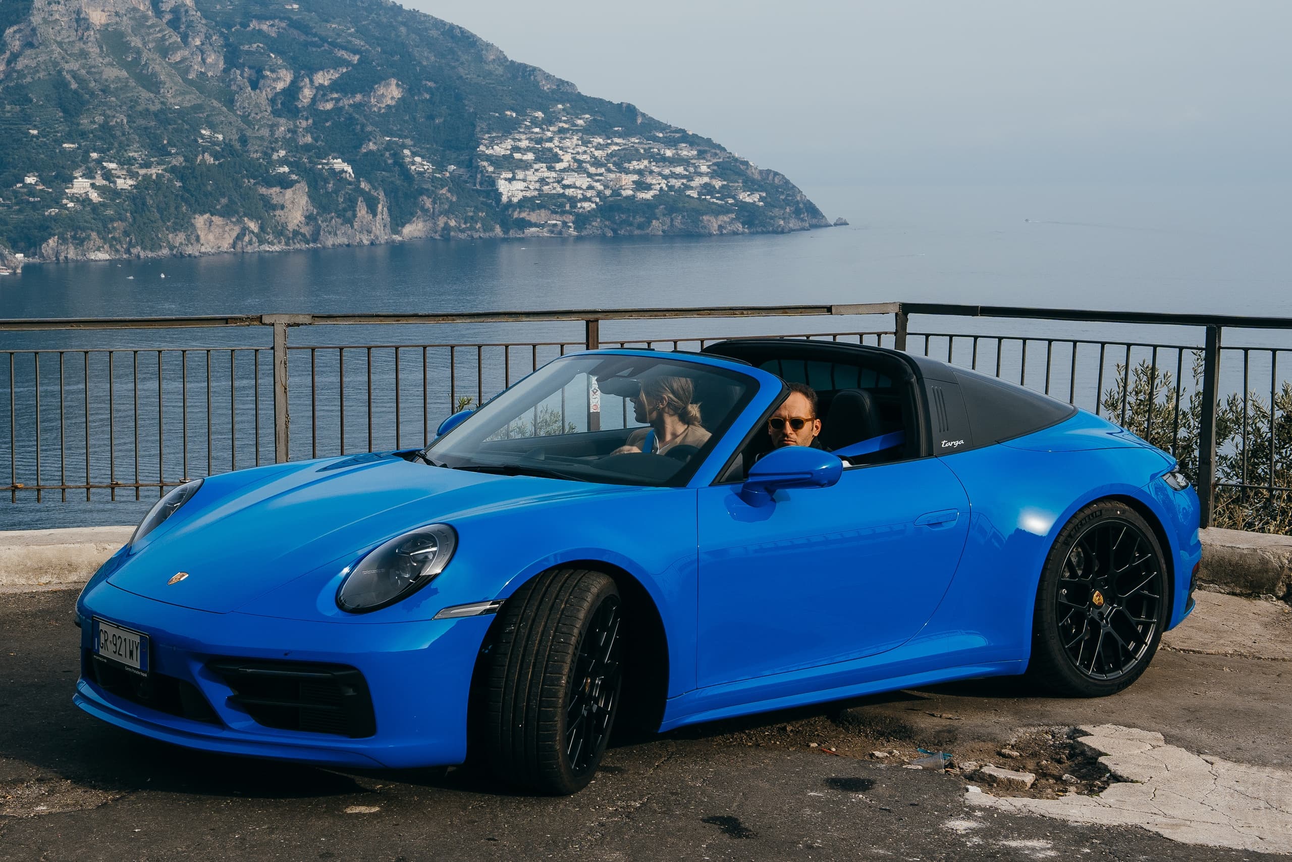 Experience the breathtaking Amalfi or Sorrento Coast in the epitome of luxury car