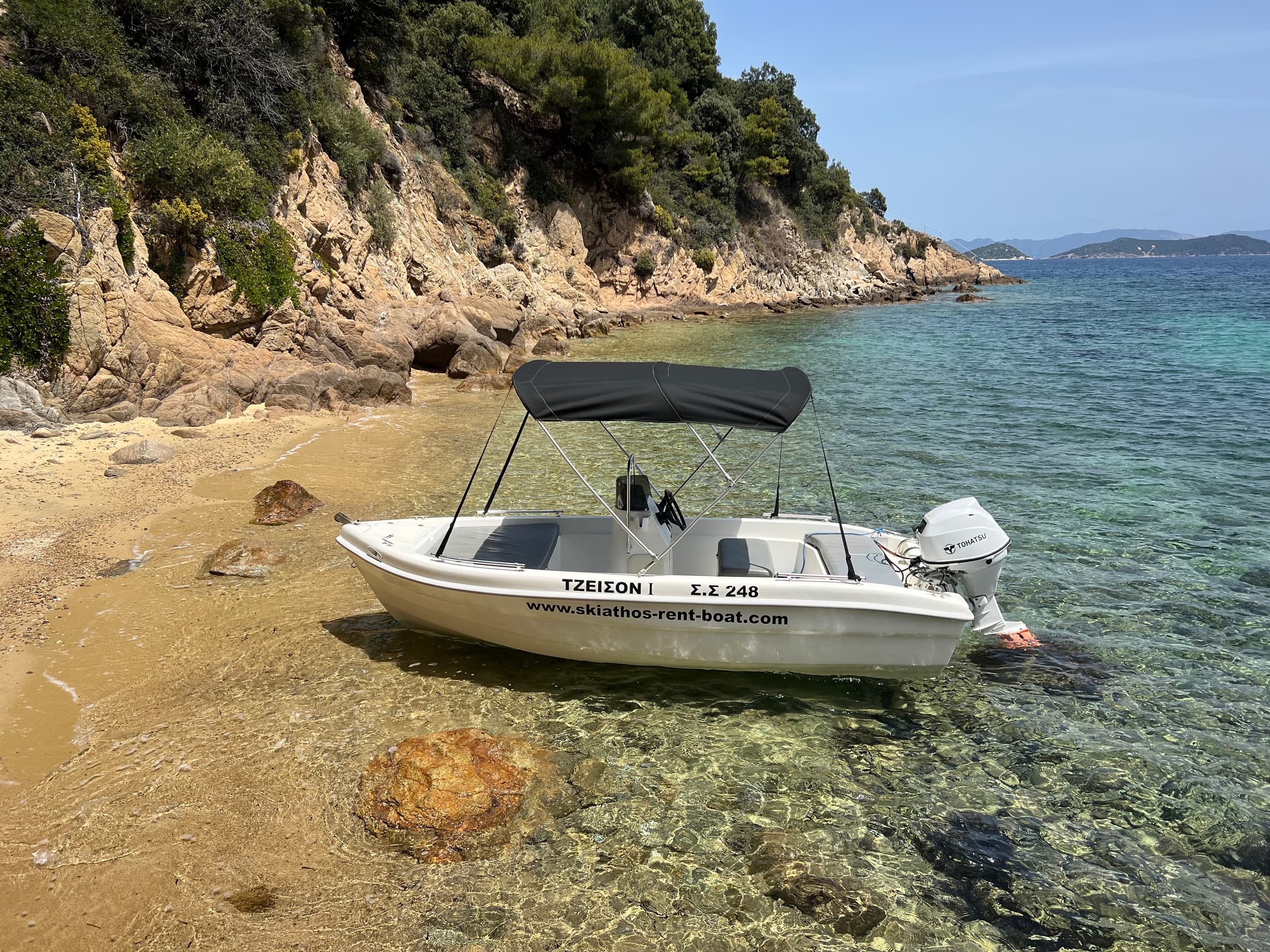 Jason one"  Boat Rental - 30HP"
