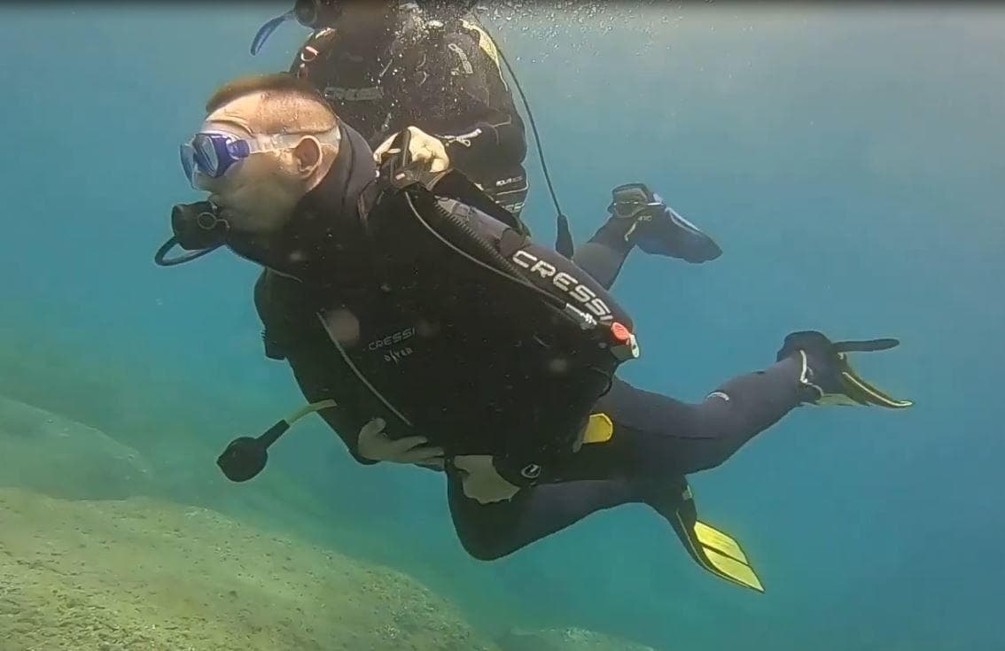 Discover Diving from the boat