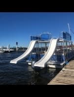 26ft Double Decker Pontoon with Double Slide
