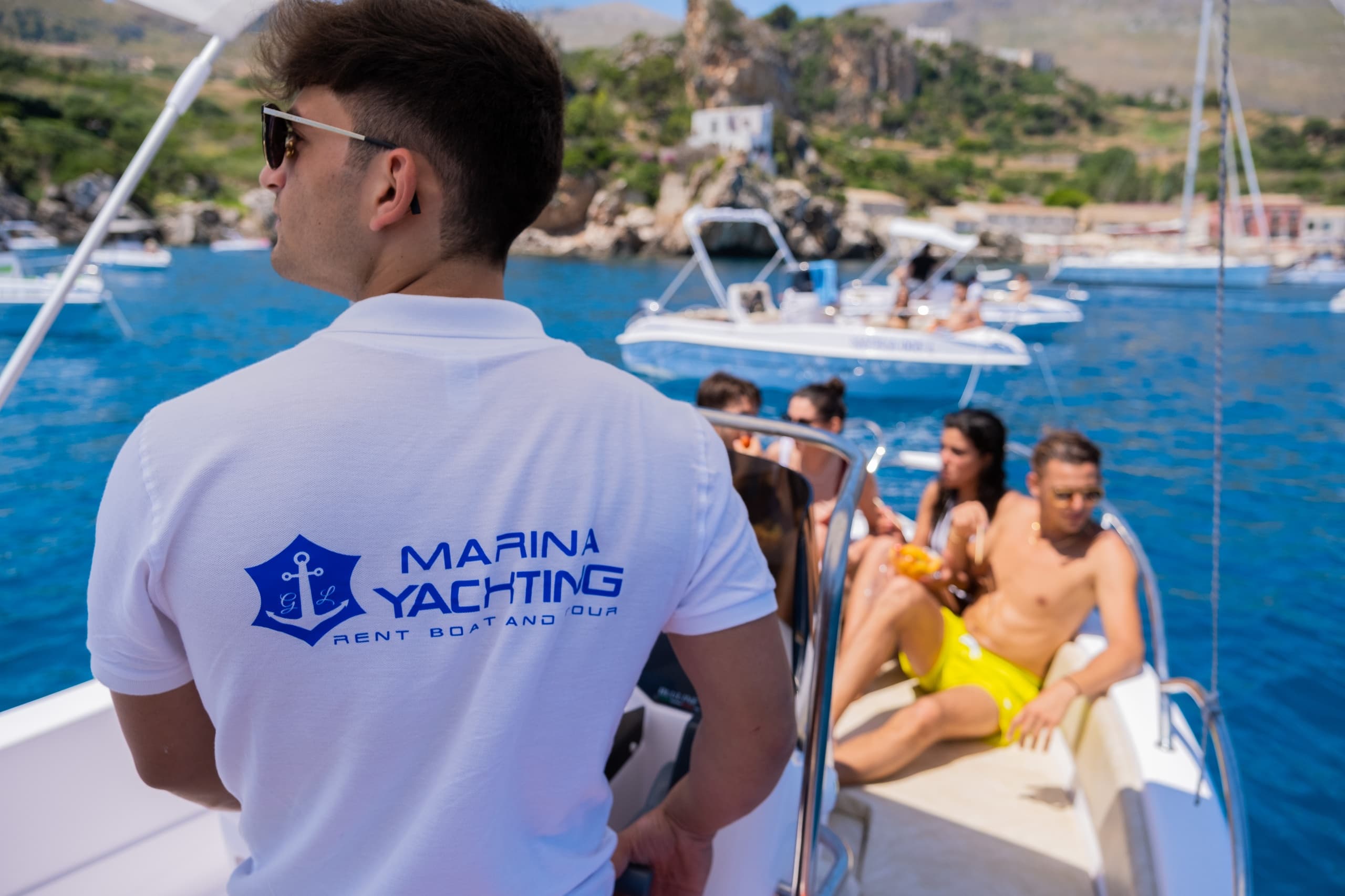 Noleggio Barca MY1 con skipper da Castellammare del Golfo