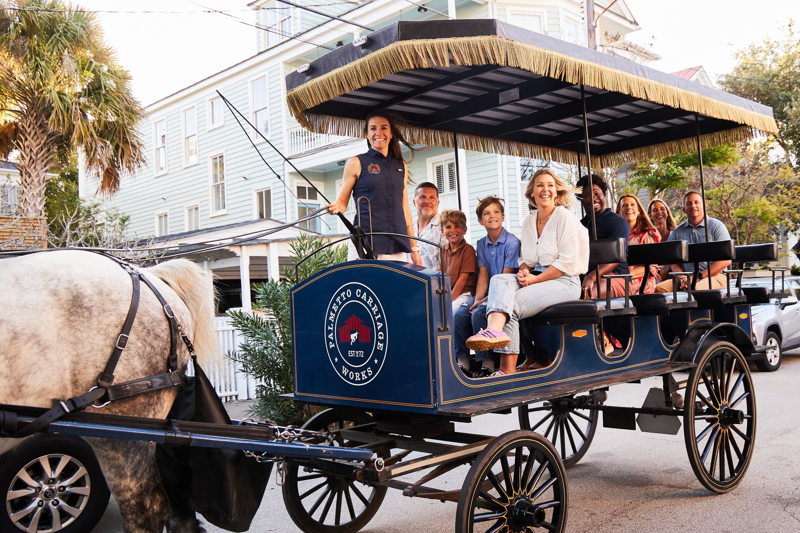 Daytime Group Carriage Tour - Residential District