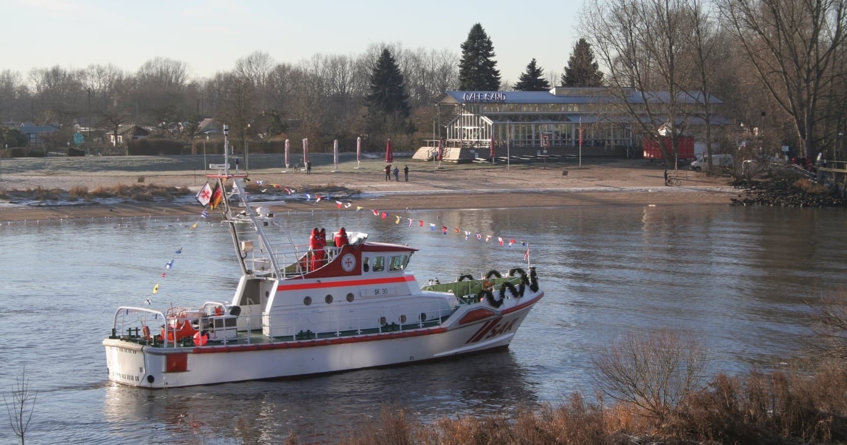 Hin- und Rückfahrt: Mittelsbüren → Vegesack, Signalstation
