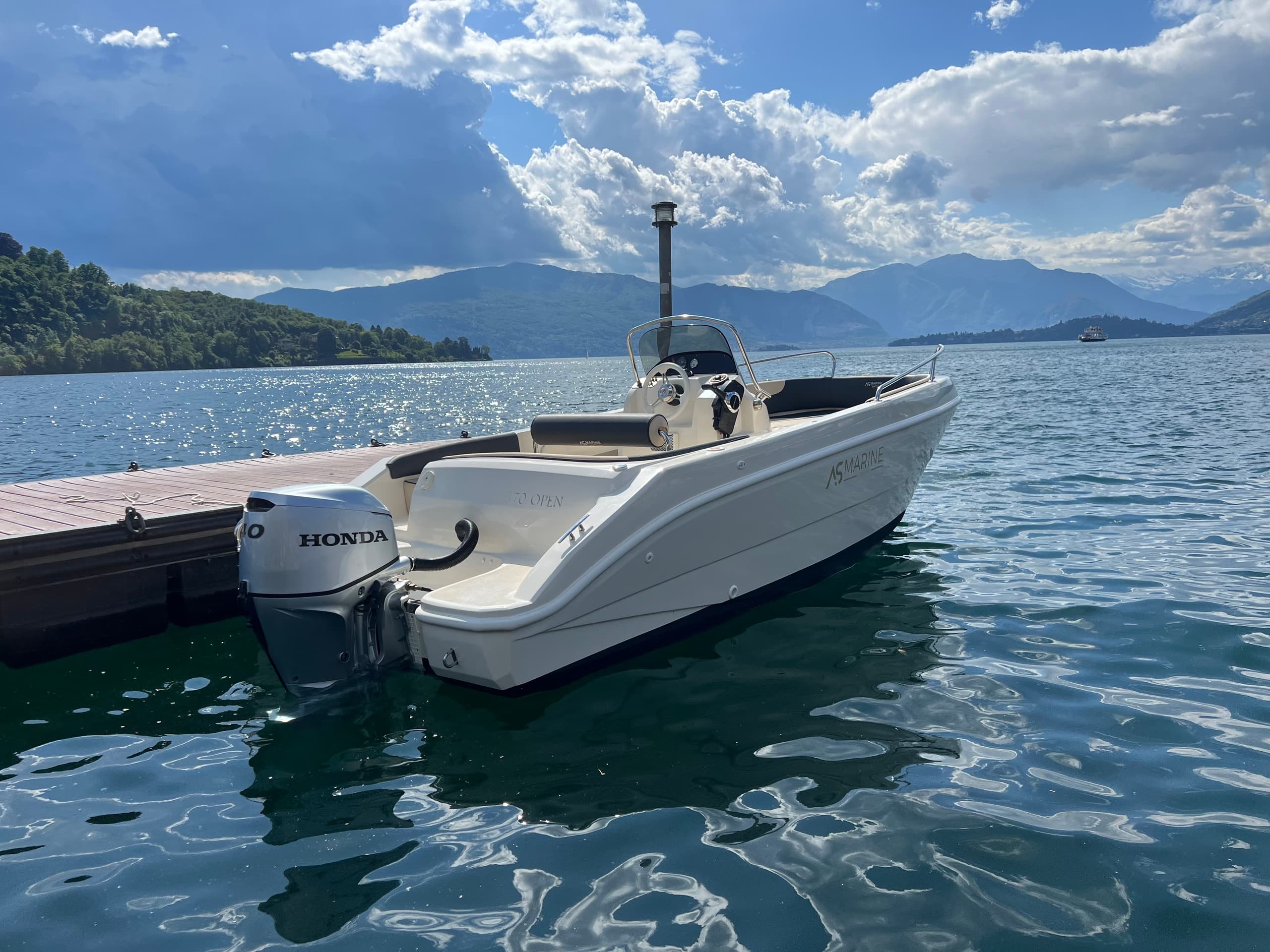 As Marine 570 | motore Mercury • Mattina