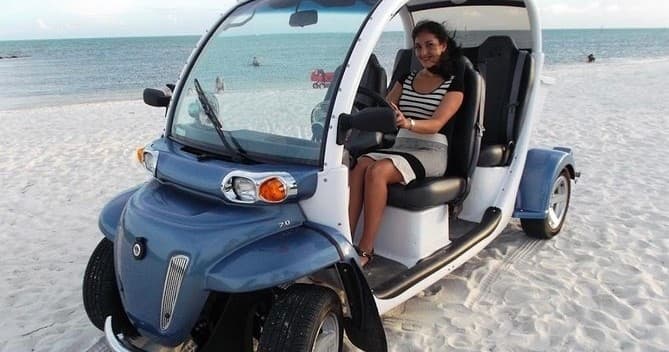 Four Seater Electric Car