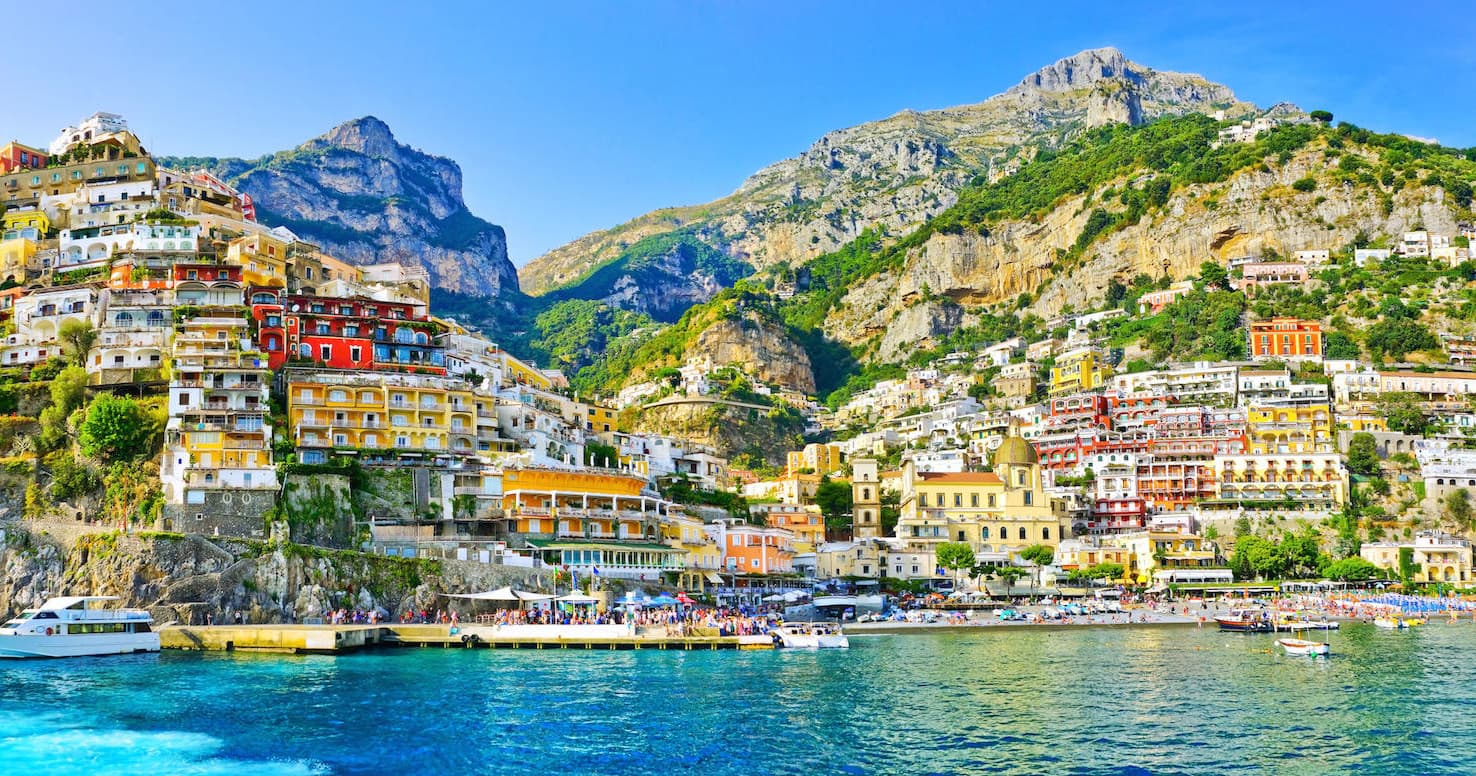 Escursione con barca ibrida a Positano, Amalfi e baia di Ieranto – Tour ecosostenibile