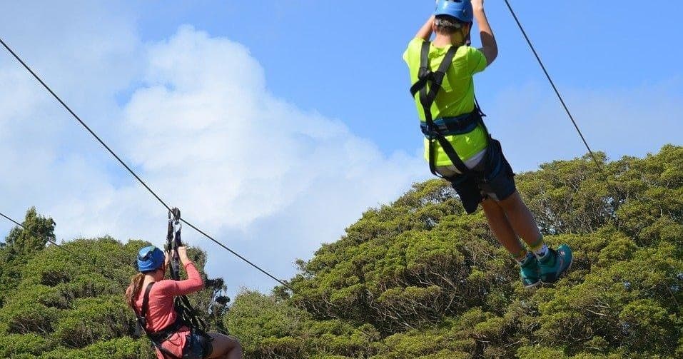 Zipline in Paradise