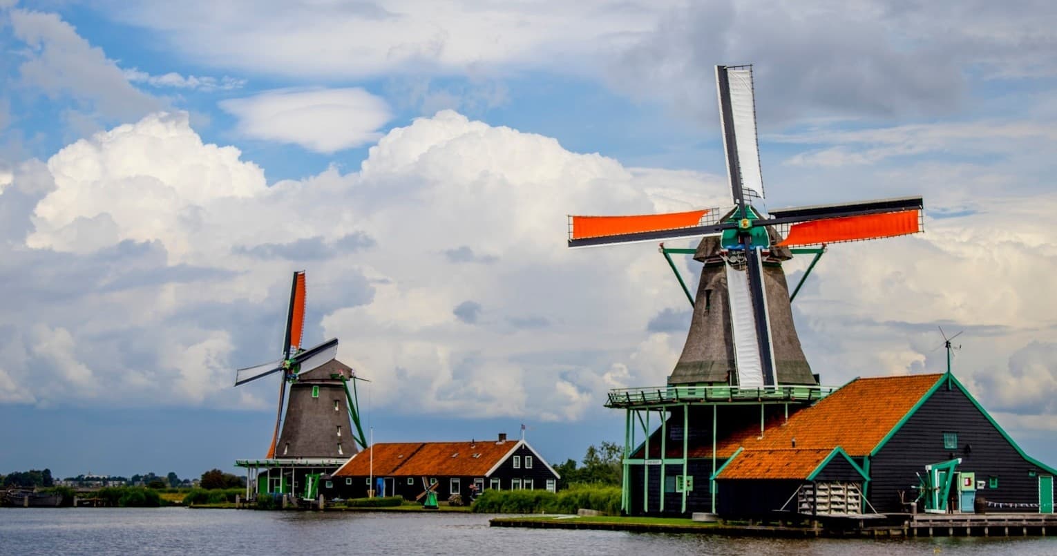 Dutch countryside and Windmills tour