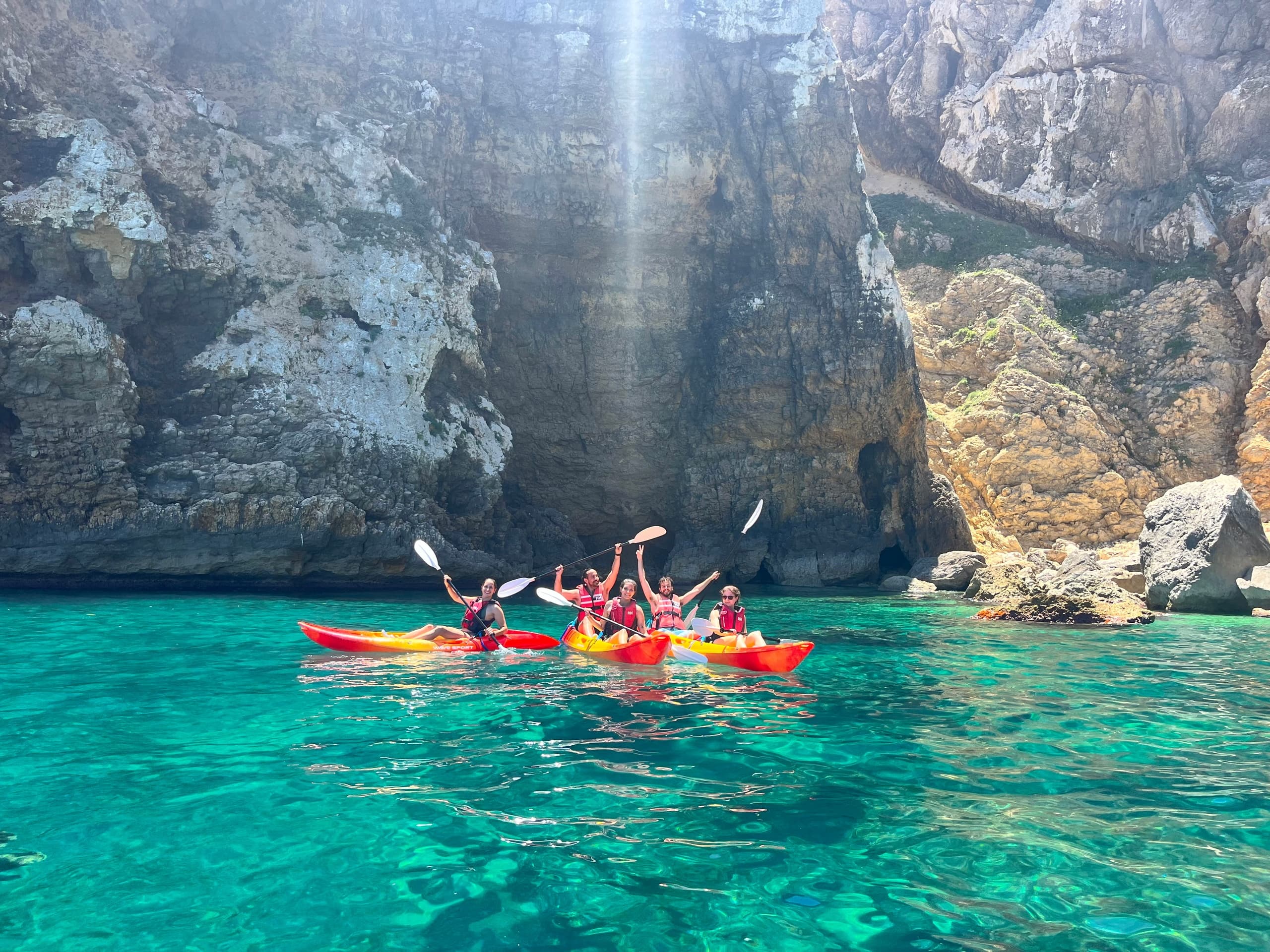 Kayak Cala Portixol