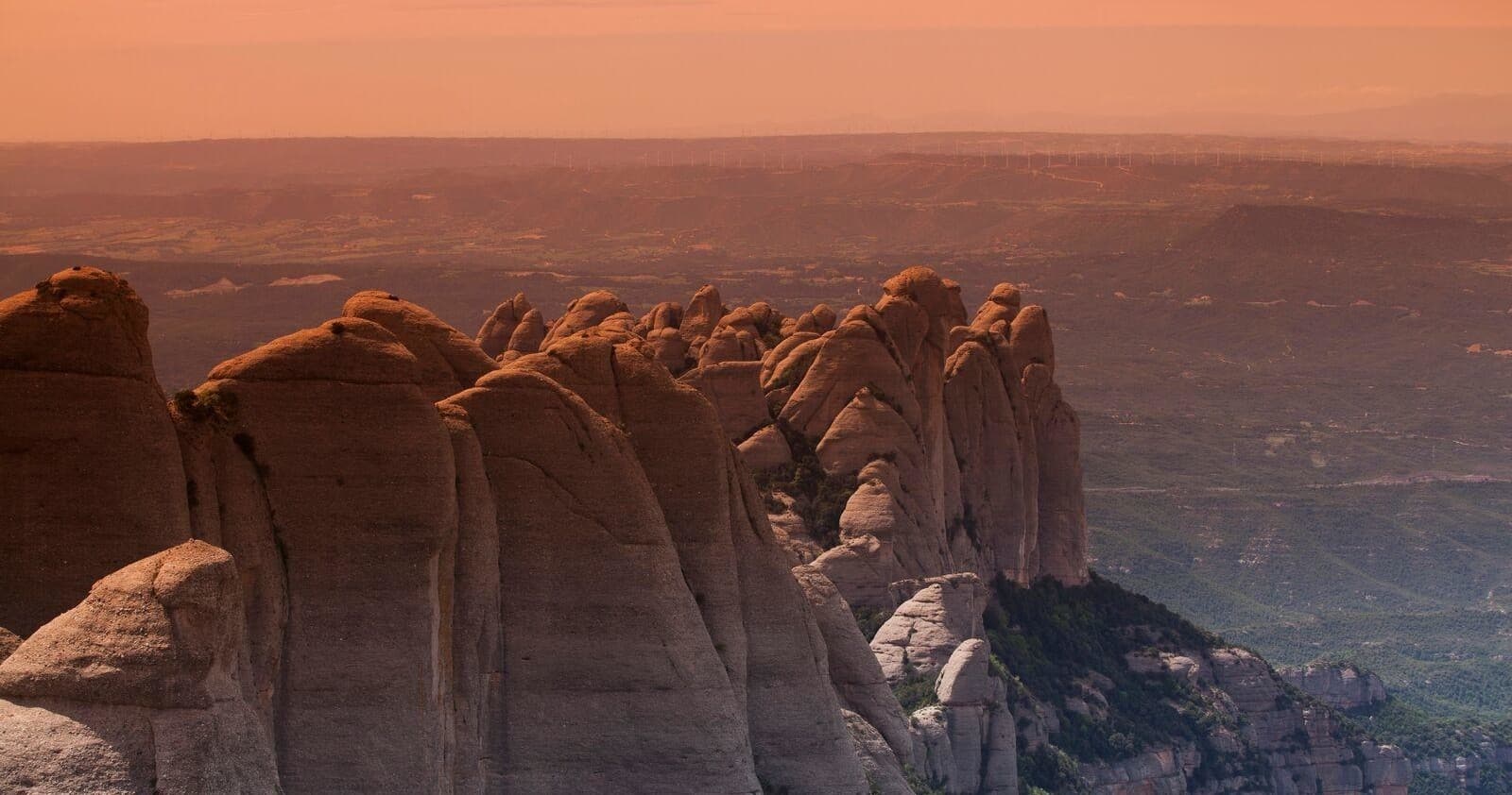 Tour at the Sunrise to Montserrat