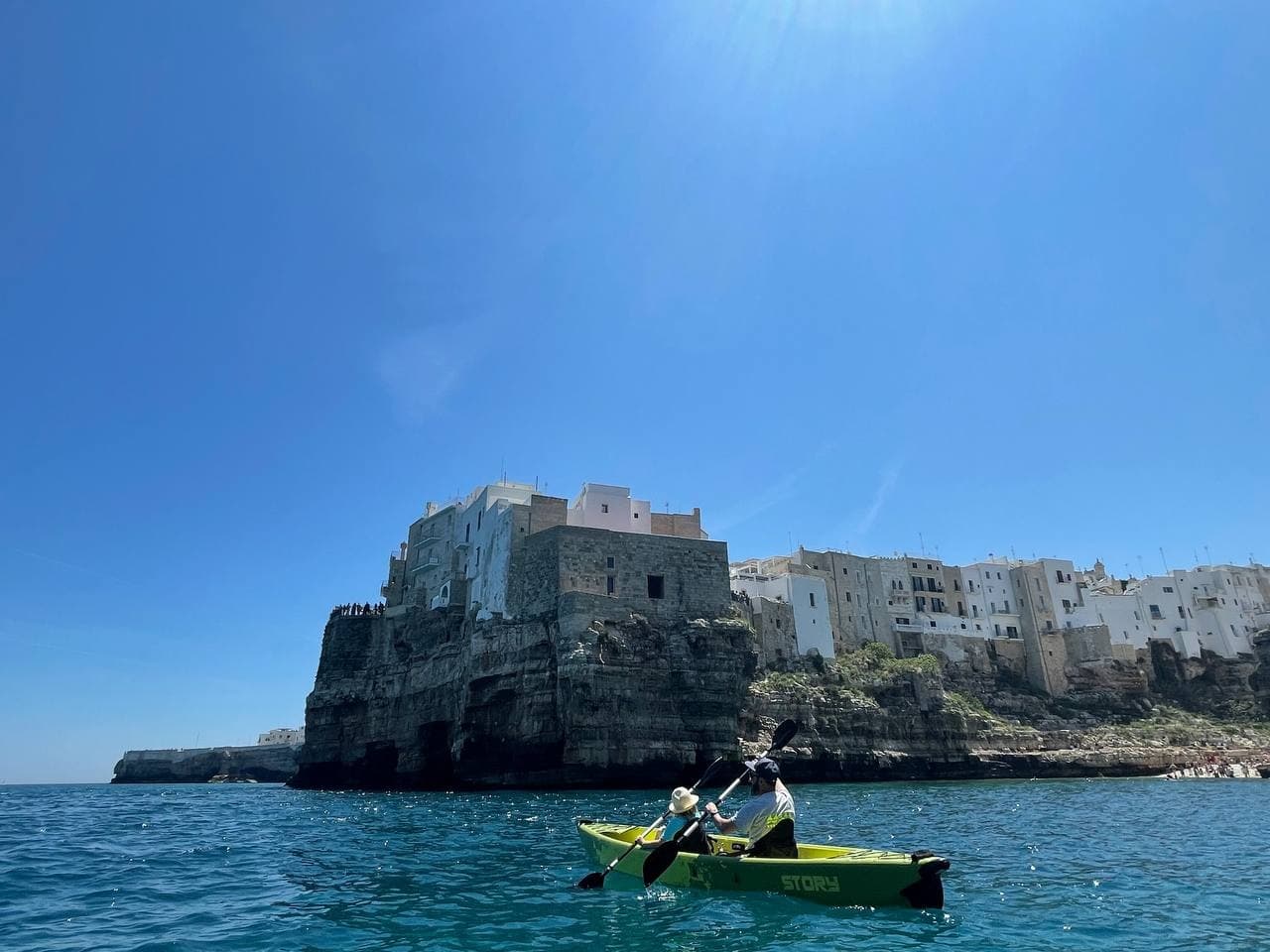 Kayak Excursion in Polignano a mare
