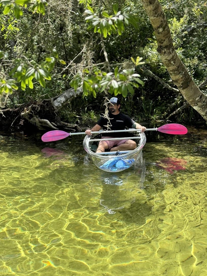 3 Hour Clear Kayak Paddleboard Rental