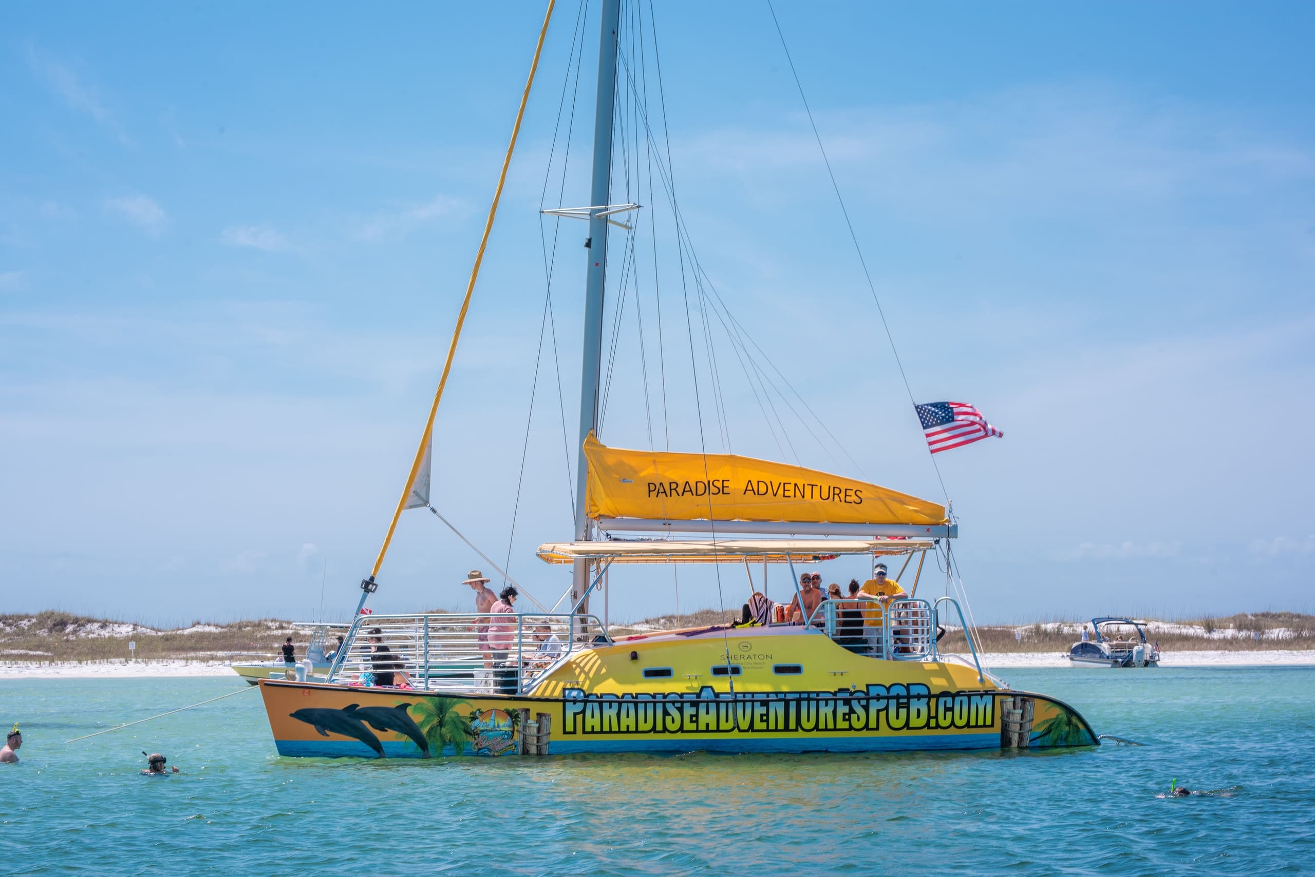 Snorkel & Dolphin Sightseeing Tour Aboard the Footloose
