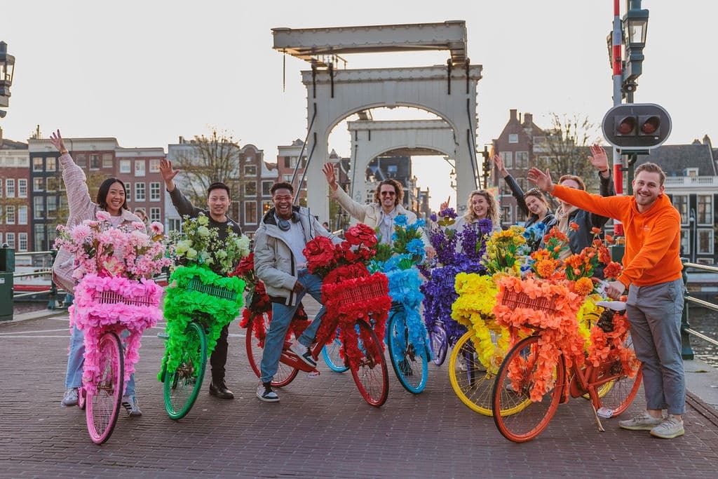 Amsterdam Flower Bike City Tour