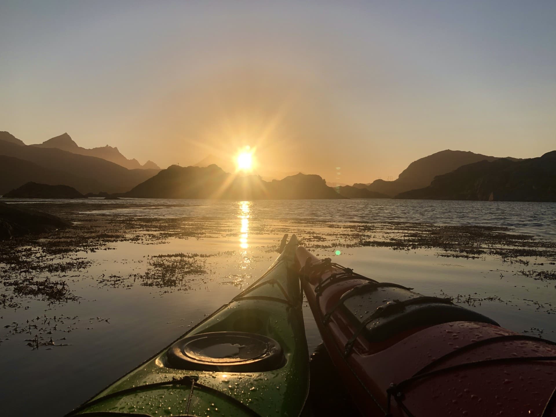 A Lofoten Midnight Kayak Adventure