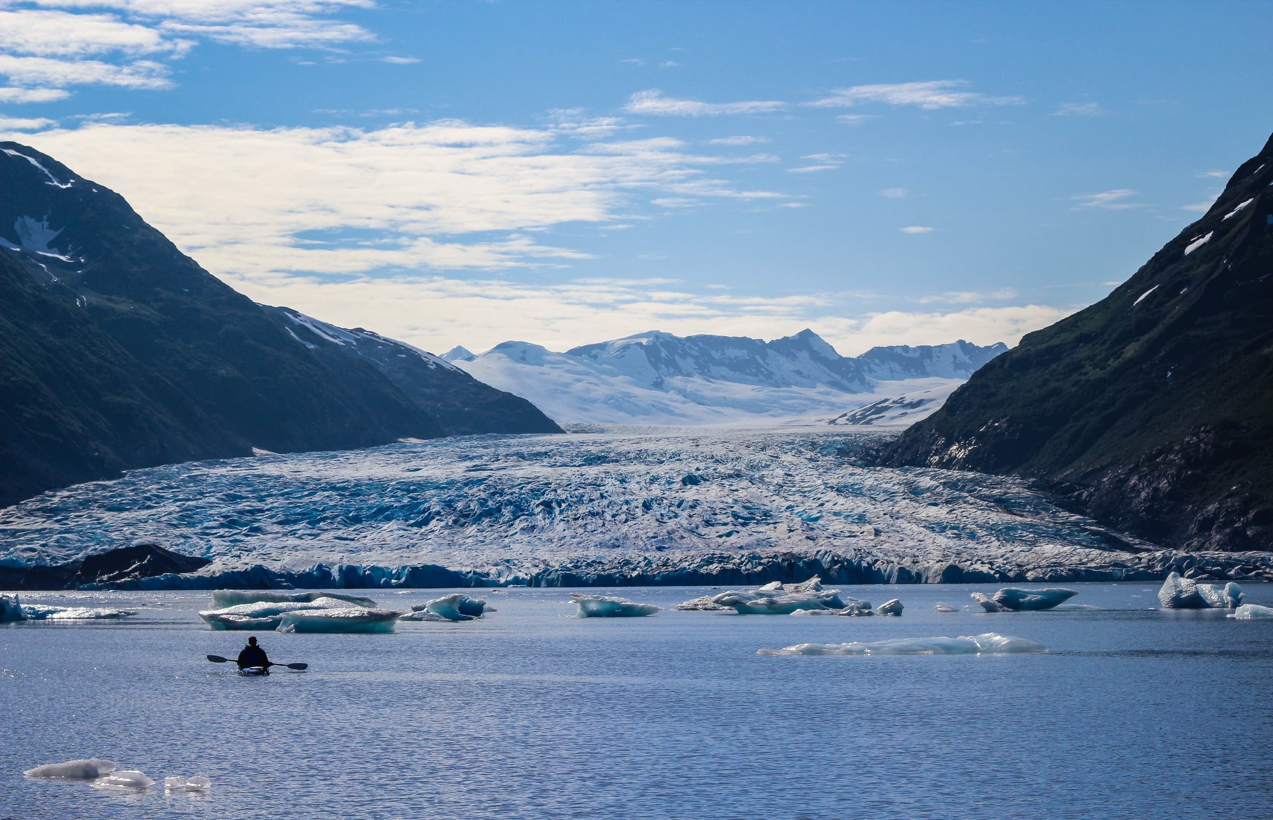 Helicopter Glacier Blue Kayak & Grandview Tour