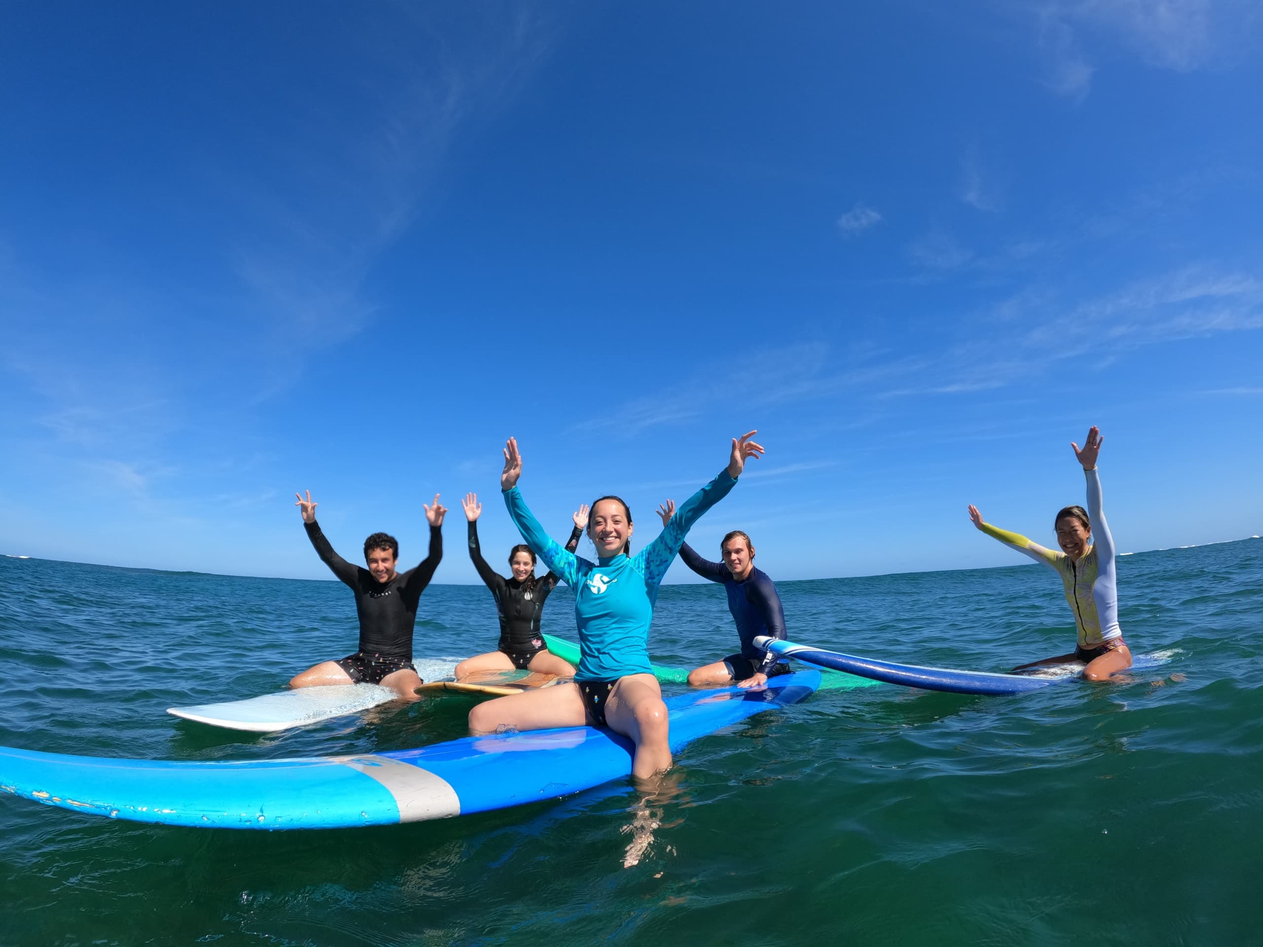 Introduction Beginner Group Surf Lesson